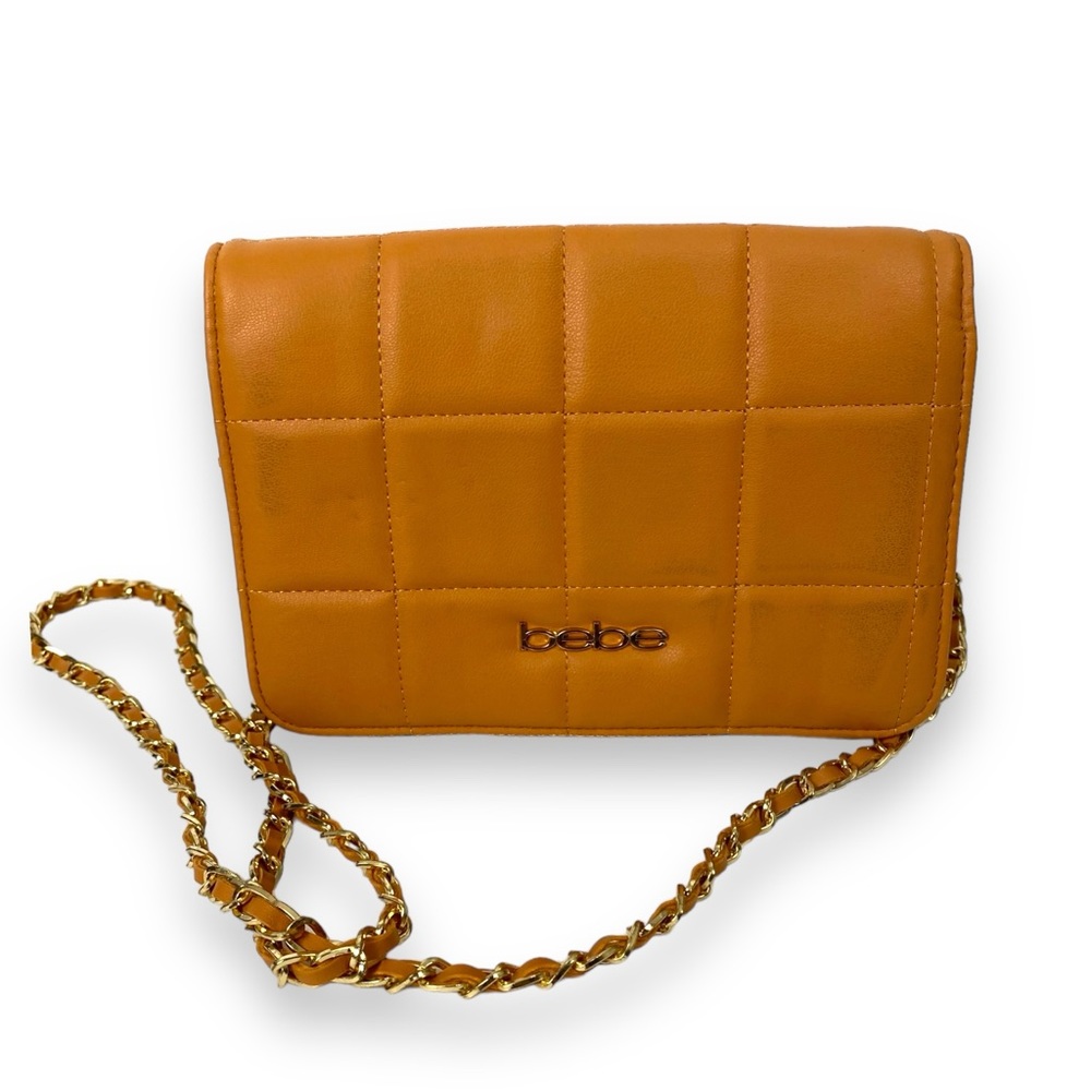 BeBe Women Purse CHICA FLAP CROSSBODY Authentic sandstone 0331